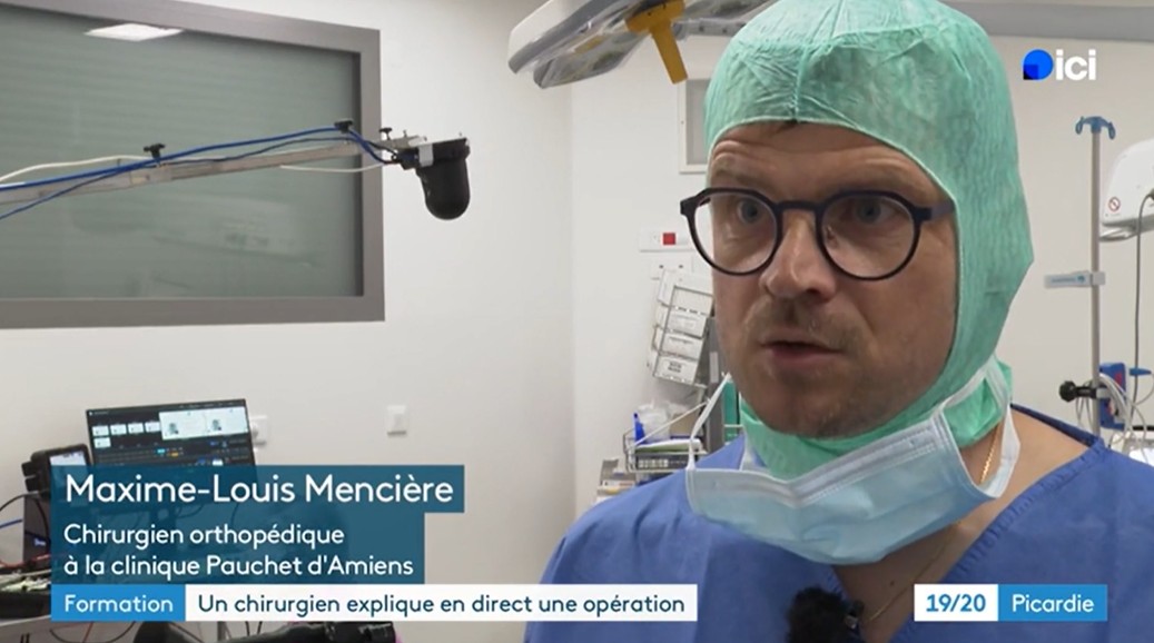On parle de nous - Live Surgery chirurgie orthopédique