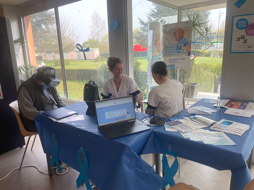 Retour sur Mars Bleu à la Clinique Sainte Isabelle