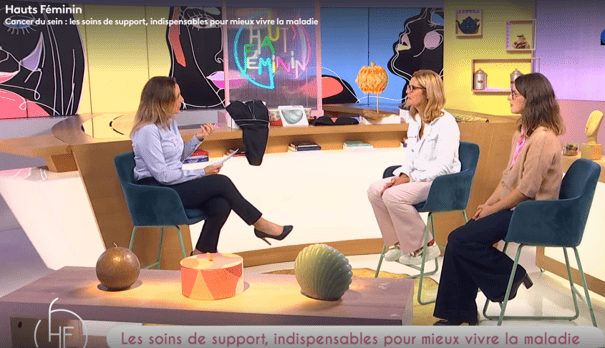 France 3 : Présentation de bulle de féminité et des soins de support de la Clinique Victor Pauchet